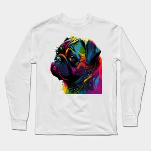 Pug Long Sleeve T-Shirt